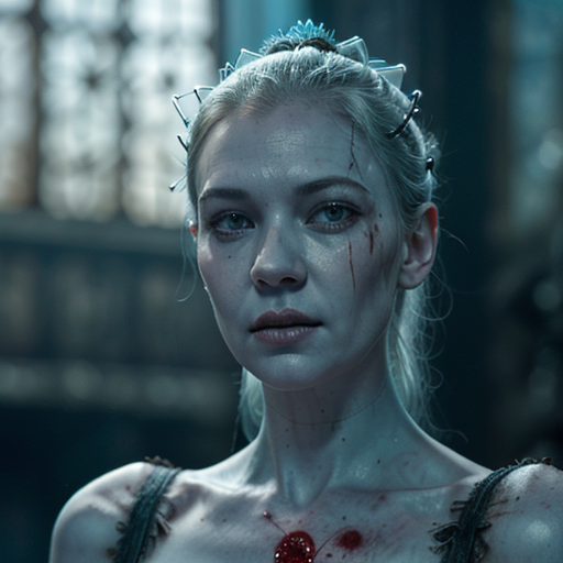 Horror character from horror movie generated by ai