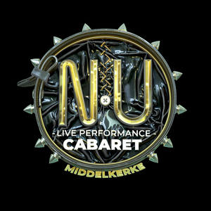 Nu Cabaret, logo pour un cabaret Alternatif à Middelkerke.